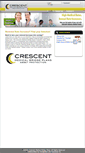 Mobile Screenshot of crescentmedicalplans.com